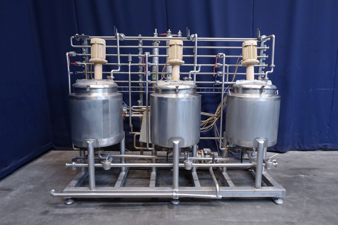 Double jacketed tanks N.N.