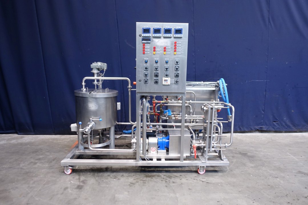 van 't Riet small cream pasteurisation unit